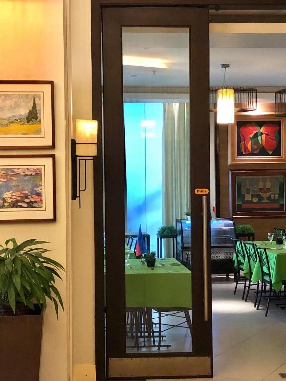 Istumisnurk majutusasutuses Hotel Lorenza