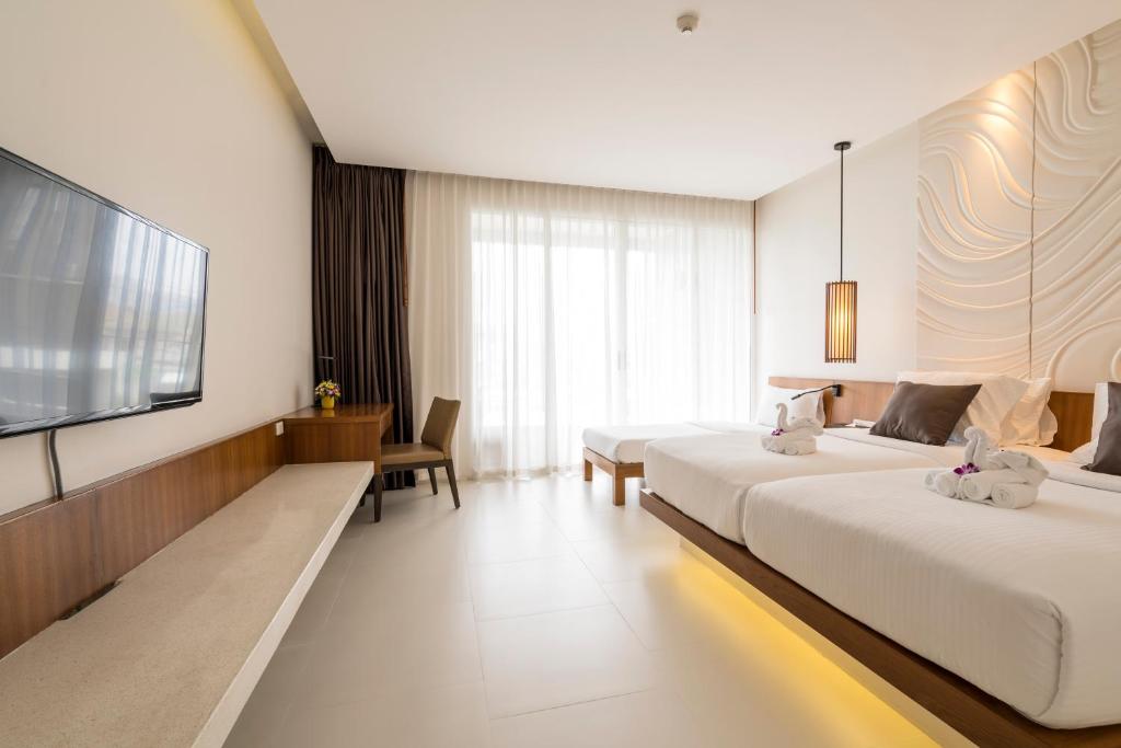 G Hua Hin Resort & Mall - Chambre Familiale De Luxe Avec Balcon