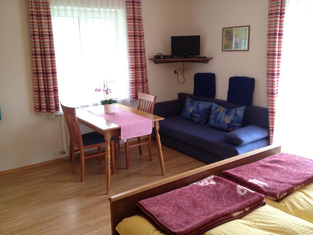 Posezení v ubytování Tischnerhof Appartements