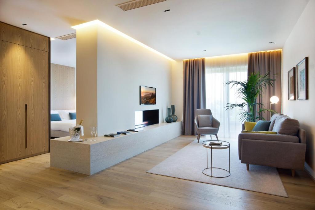 Posezení v ubytování Hotel Terme Neroniane