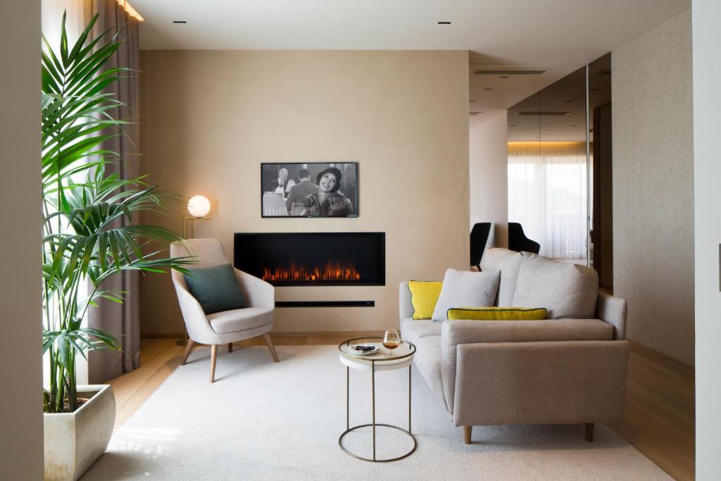 Posezení v ubytování Hotel Terme Neroniane