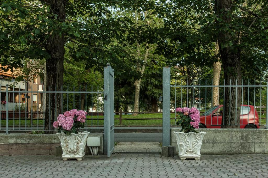 Zahrada ubytování Hotel Davide