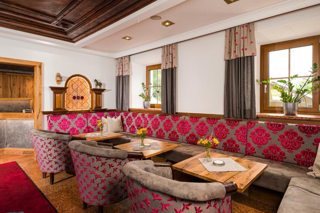 Posezení v ubytování Hotel Bräurup