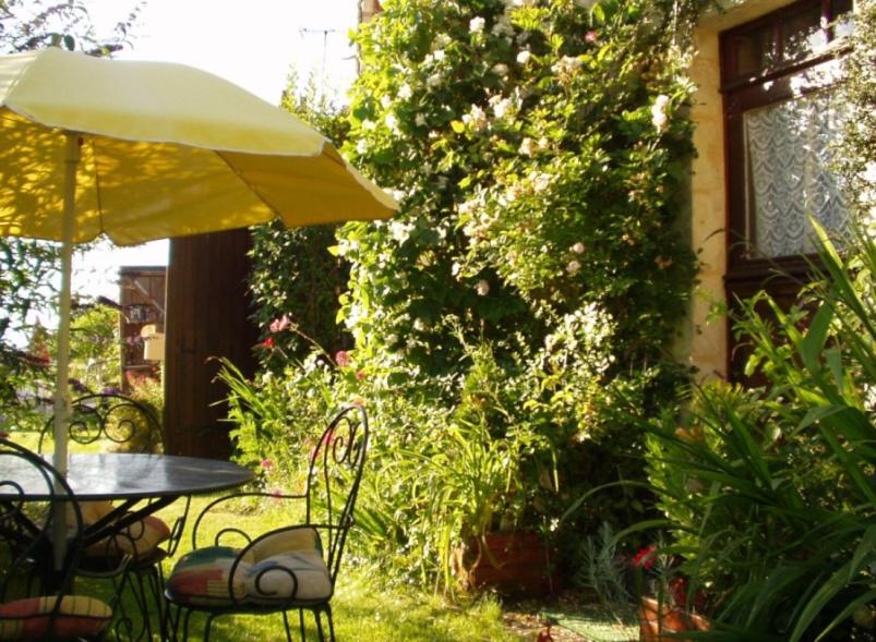 Zahrada ubytování Gîte de La Galaisière
