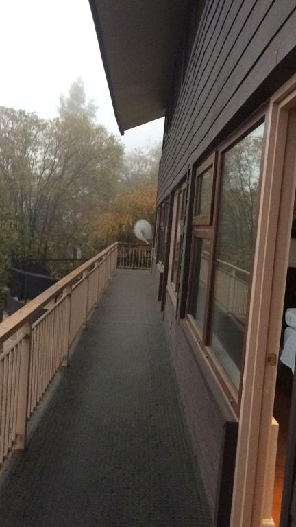Balkón nebo terasa v ubytování Hotel HF