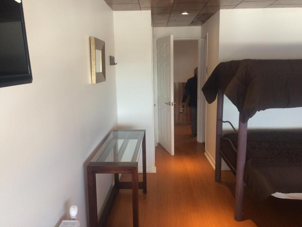 Postel nebo postele na pokoji v ubytování Hotel HF