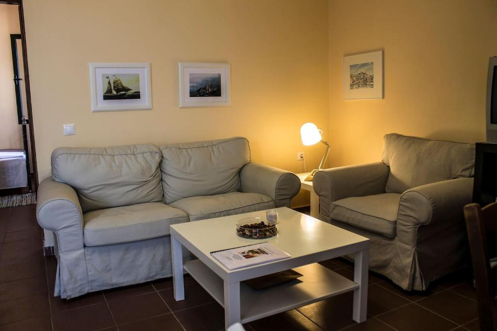 Część wypoczynkowa w obiekcie Seaview Symphony Appartments-Filia