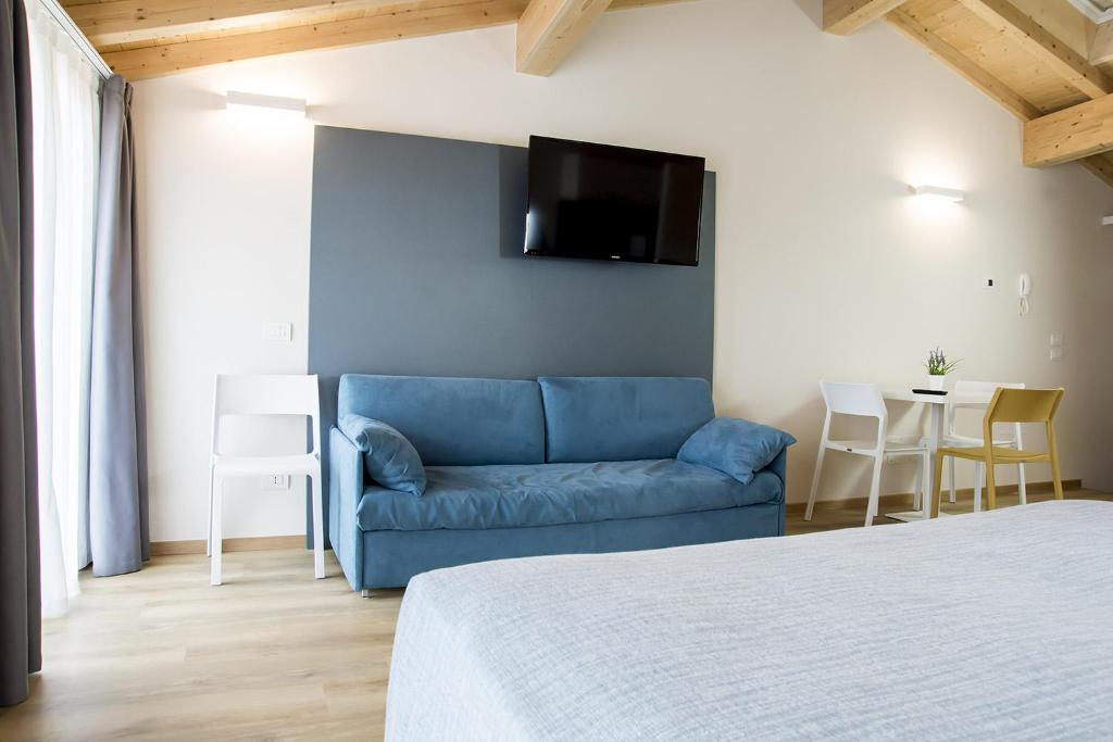 Postel nebo postele na pokoji v ubytování Casa Beccherie
