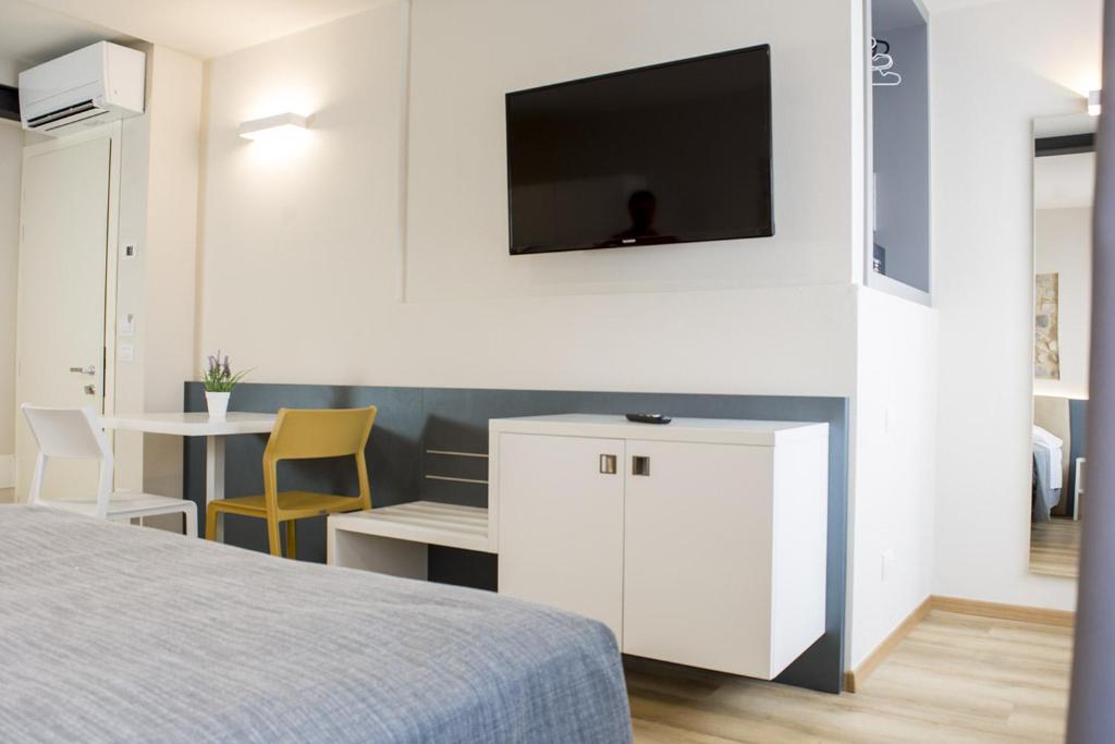 TV a/nebo společenská místnost v ubytování Casa Beccherie