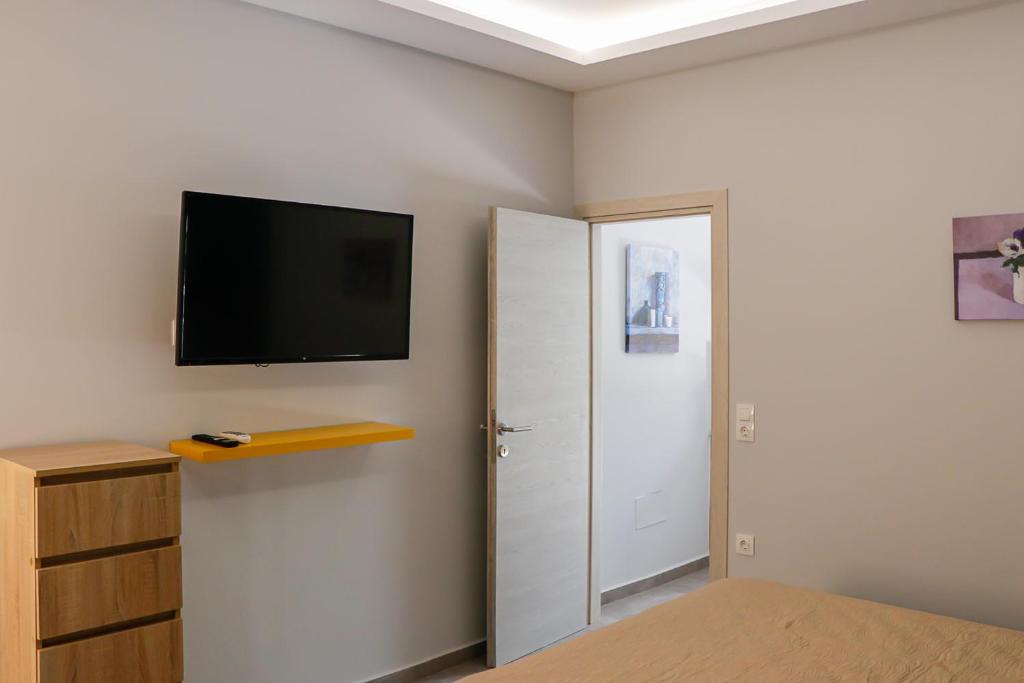 TV o dispositivi per l'intrattenimento presso Terpsis Lodge
