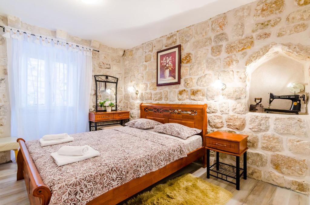 Posteľ alebo postele v izbe v ubytovaní Apartment Little Star II