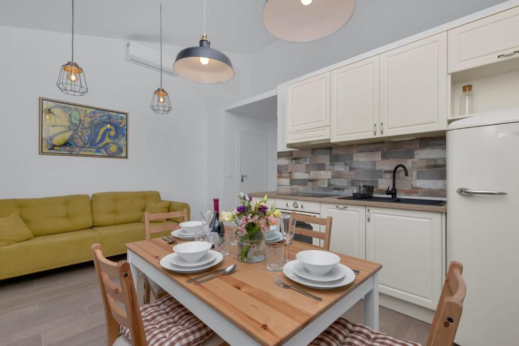 Kuchyňa alebo kuchynka v ubytovaní Apartment Teraca