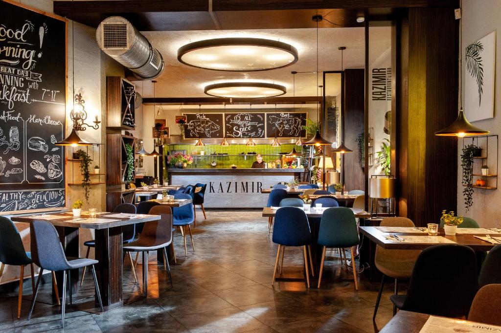 Restaurace v ubytování Spatz Aparthotel
