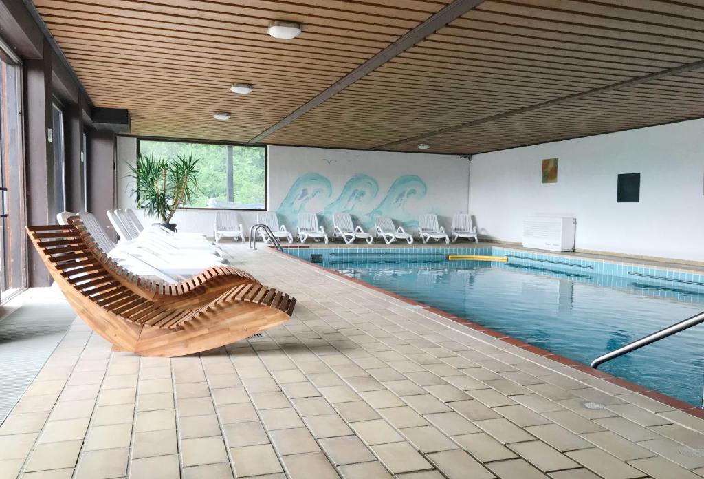 Bazén v ubytování Ferien vom Ich, Bayerischer Wald, Hotel & Restaurant nebo v jeho okolí