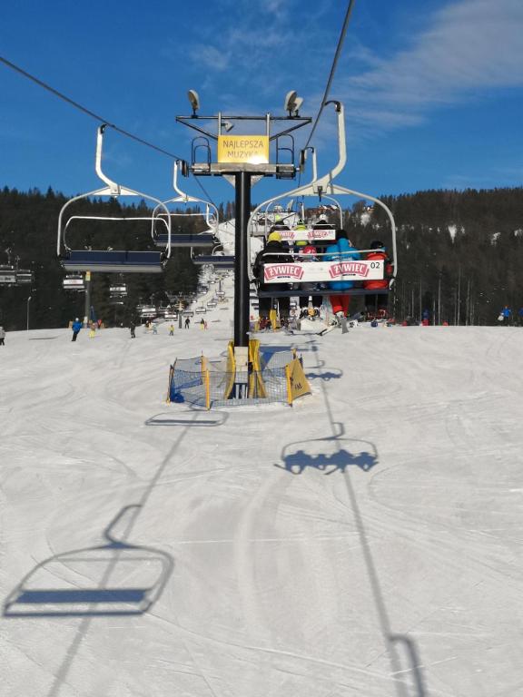 Lyžovanie pri apartmáne alebo v okolí