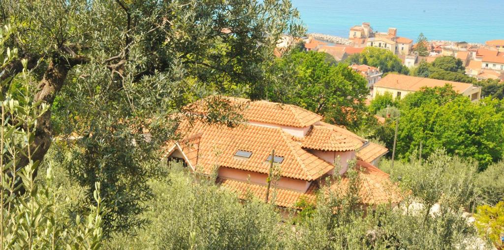 Vaade majutusasutusele Dimora Acqua del Fico linnulennult