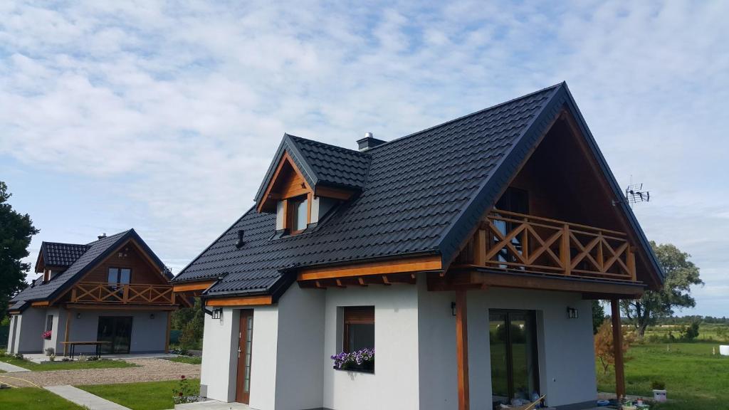 Budynek, w którym mieści się dom wakacyjny
