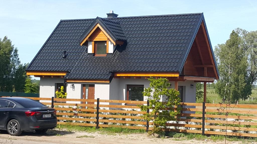Budynek, w którym mieści się dom wakacyjny