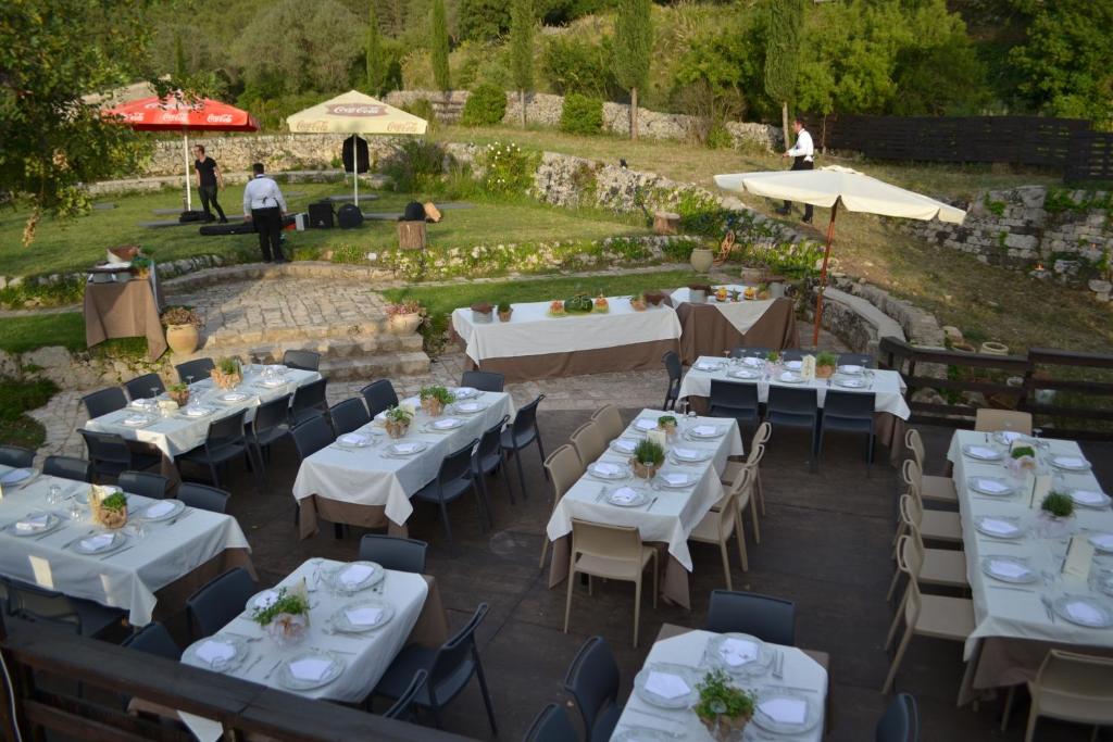 Restaurace v ubytování Regia Trazzera