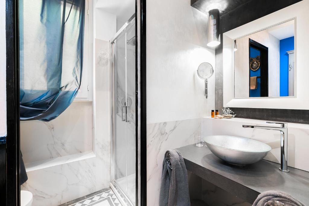 Un baño de Appartamenti MarcoAurelio49