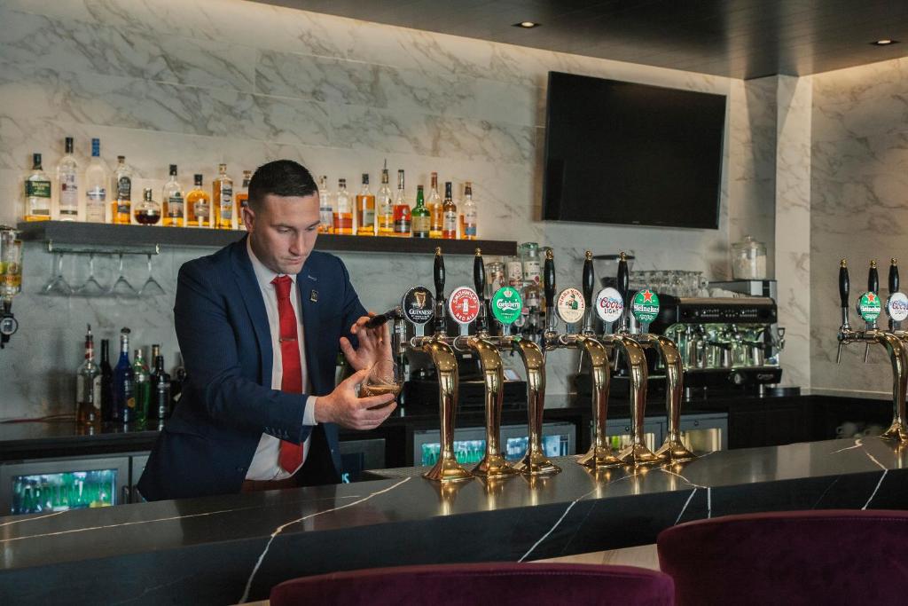 Nápoje v ubytování Athlone Springs Hotel