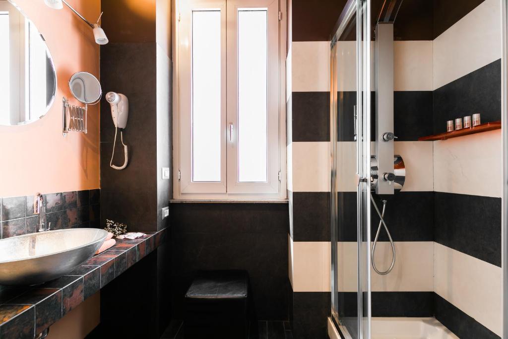 Un baño de Appartamenti MarcoAurelio49