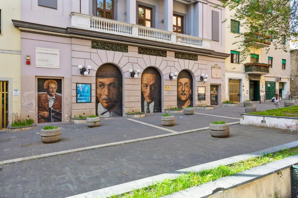 Budynek, w którym mieści się apartament