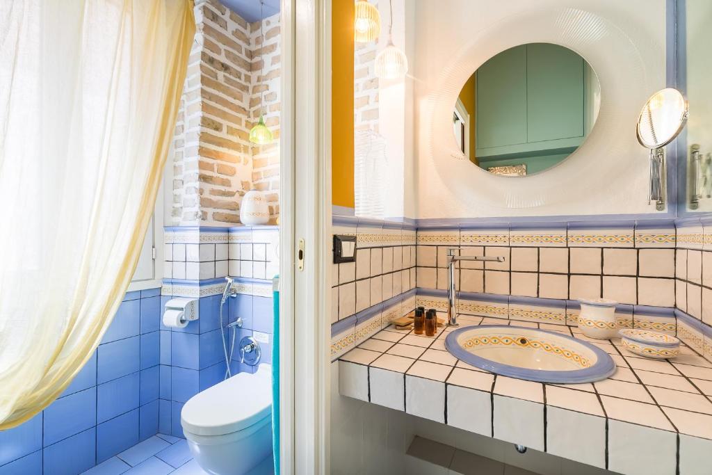 Un baño de Appartamenti MarcoAurelio49
