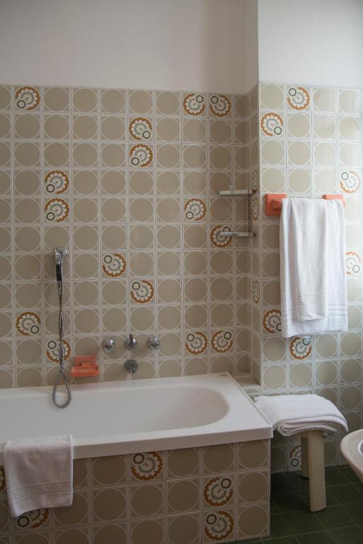 Koupelna v ubytování Hotel Florida
