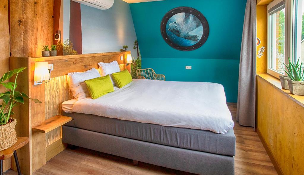 Postel nebo postele na pokoji v ubytování Boutique Hotel, Restaurant & Wellness Westerburcht