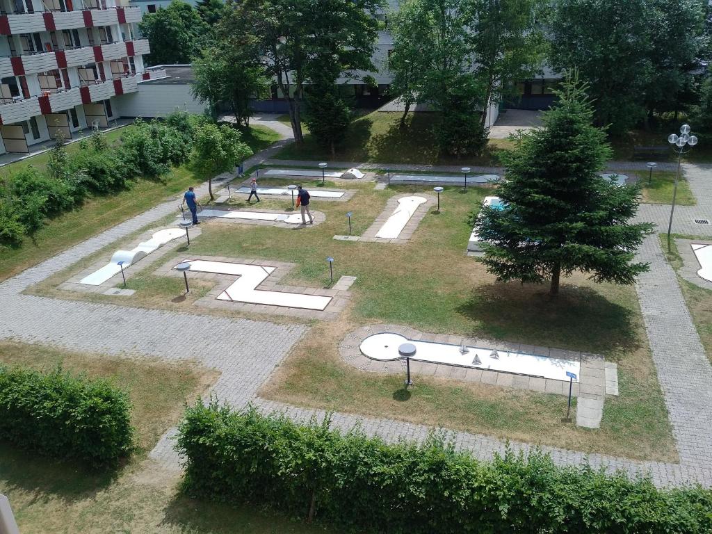 Zahrada ubytování Waldwipfel-Appartement