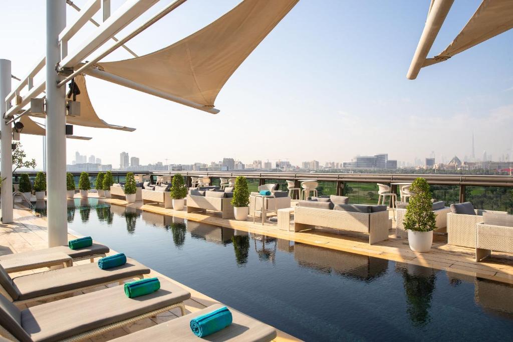Balkón nebo terasa v ubytování Jumeirah Creekside Dubai