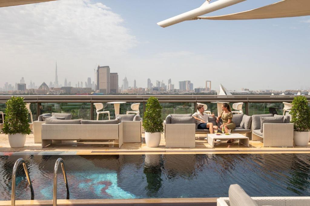 Balkón nebo terasa v ubytování Jumeirah Creekside Dubai