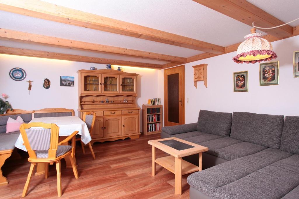 Posezení v ubytování Haus Derra