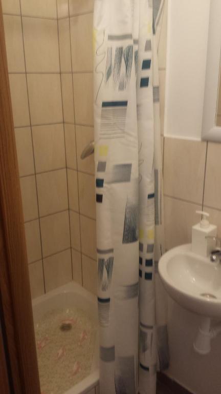 Kúpeľňa v ubytovaní POKOJE GOŚCINNE RENATA KNITTER