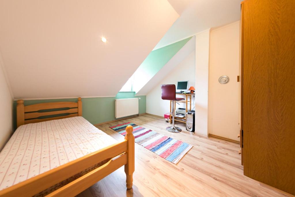 Posteľ alebo postele v izbe v ubytovaní Apartmani Ruza