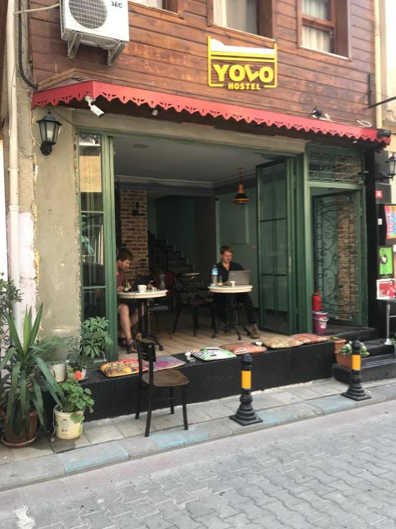 Budova, kde se hostel nachází