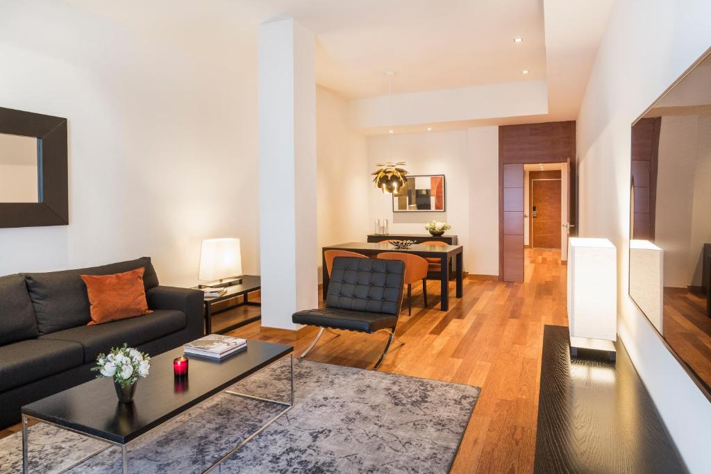 Posezení v ubytování Majestic Hotel & Spa Barcelona GL
