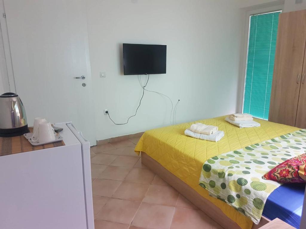 Postel nebo postele na pokoji v ubytování Villa Lana