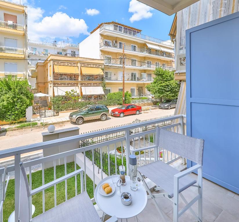 Balkón nebo terasa v ubytování Dias Hotel