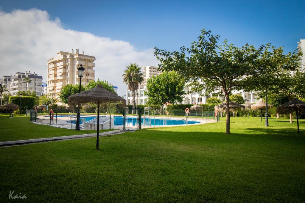 Bazén v ubytovaní Andalucia Garden alebo v jeho blízkosti