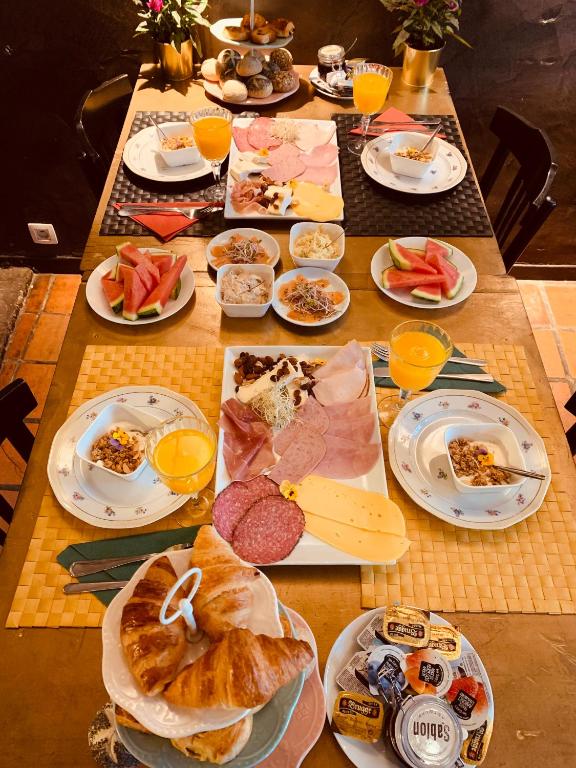 Cibo presso il bed & breakfast o nelle vicinanze
