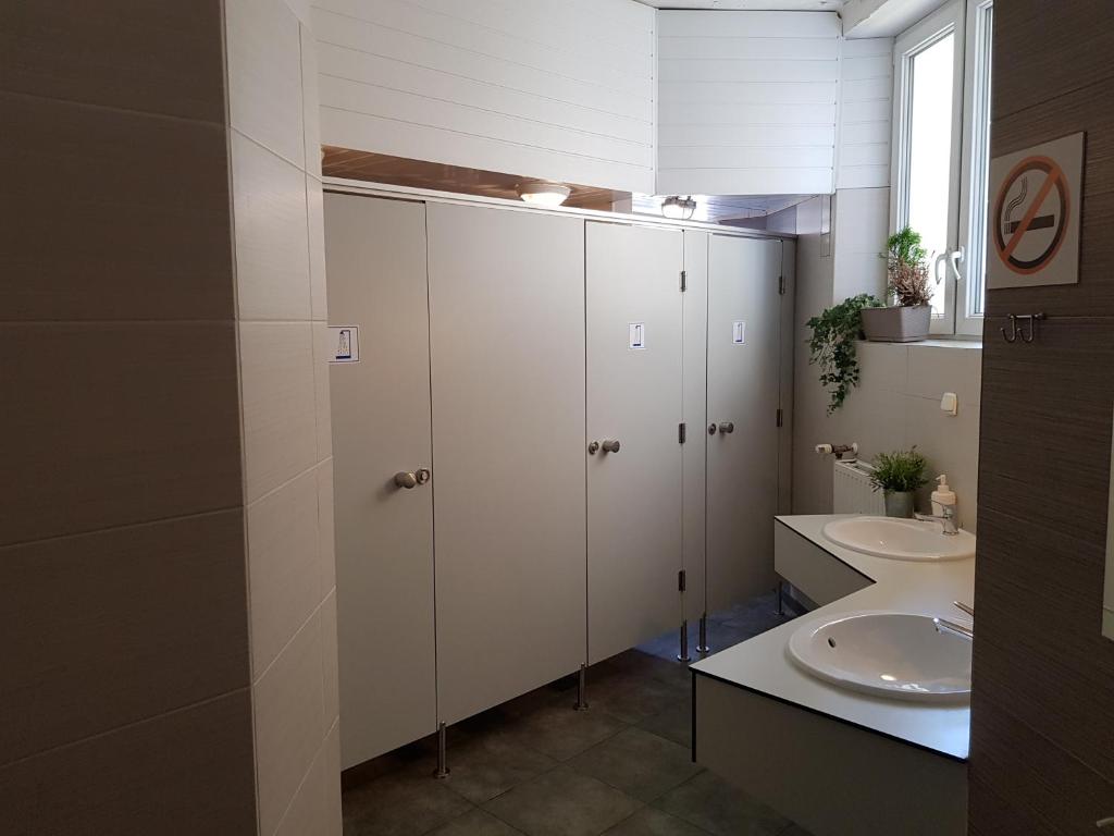 Kúpeľňa v ubytovaní Bubble Hostel