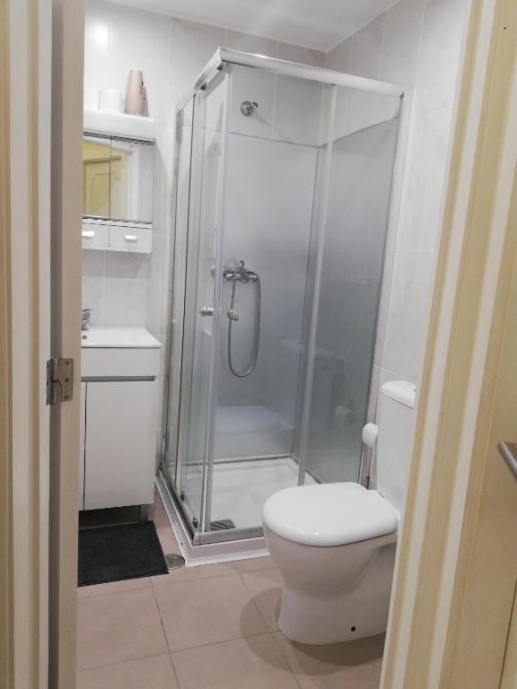 Koupelna v ubytování MicroRent Rooms