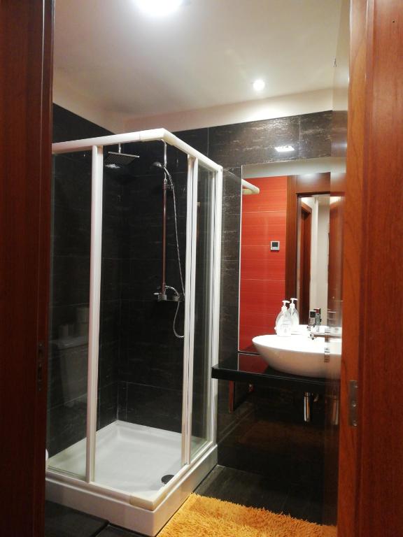 Koupelna v ubytování MicroRent Rooms
