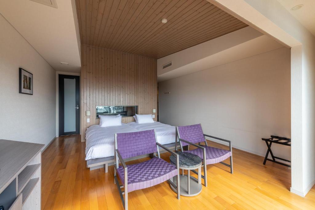 Posezení v ubytování the salon 伊豆高原 Hotels & Resort