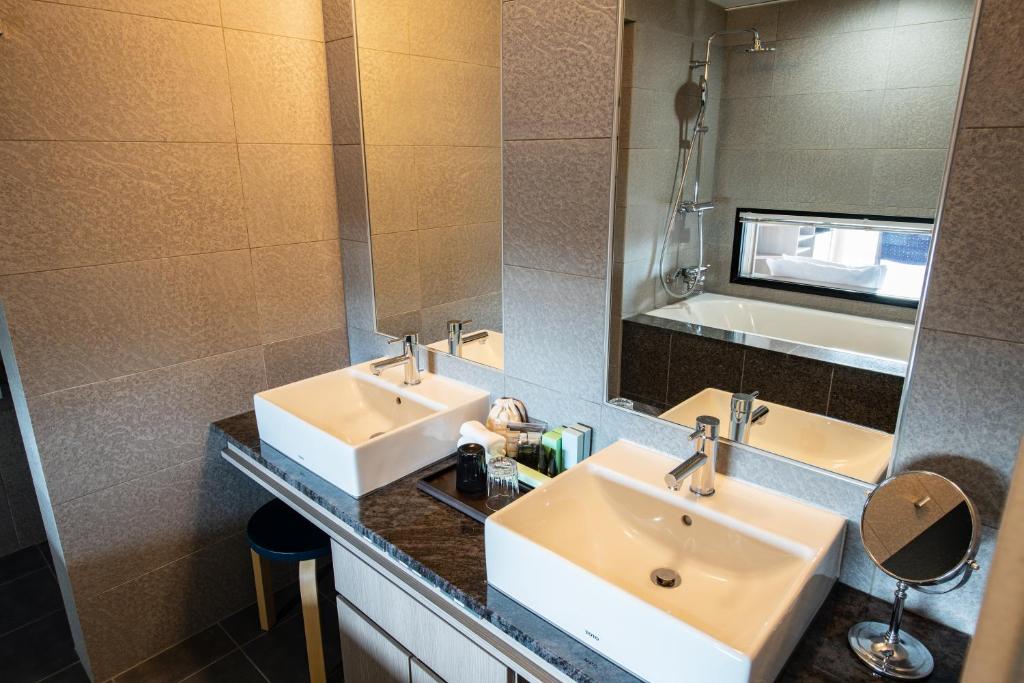 Koupelna v ubytování the salon 伊豆高原 Hotels & Resort