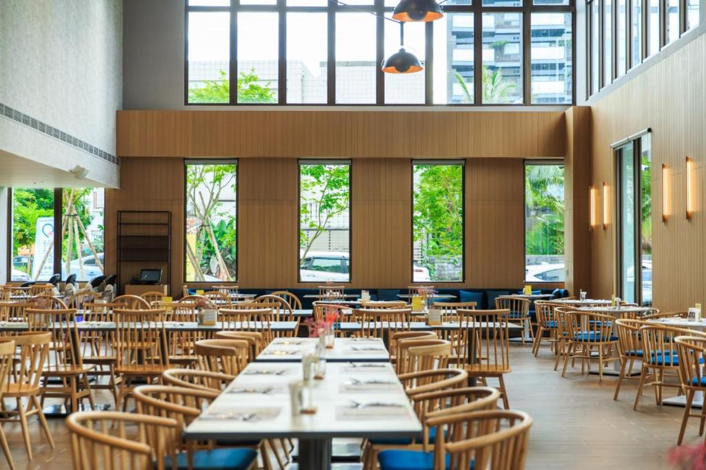 Restaurace v ubytování HOTEL PIN Jiaoxi