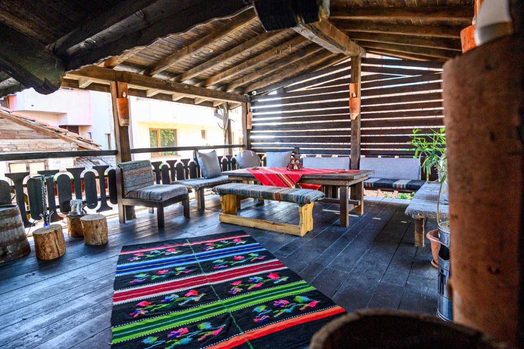 Posezení v ubytování Banskovilla Zlateva House