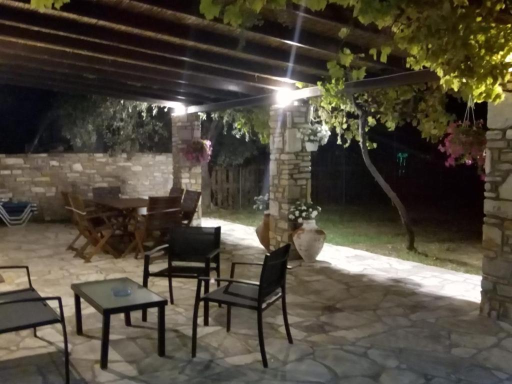 Zahrada ubytování Villa Glaykos